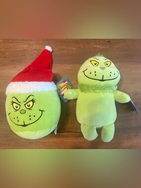 DR. SEUSS THE GRINCH Plush Set of 2